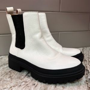 Lucky Brand Emali Boot White Size 6.5